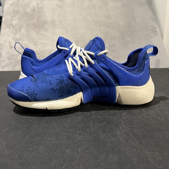 Nike Air Presto Shoes Womens Size 8 Blue Plate Floral Pattern Running DX3375-400 - Picture 7 of 10